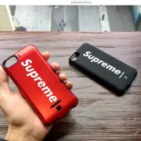 在飛比找蝦皮購物優惠-Supreme充電手機殼 充電寶 iPhone6/6s/7/