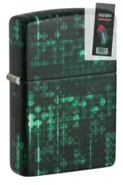 Zippo 48408 Pattern Design Glow in the Dark 540 Color Lighter + FLINT PACK