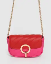 Multi Colour Kai Quilt Crossbody Bag
