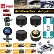 Car Tyre Pressure Monitor Wireless Tire Monitoring System External Sensor TPMS