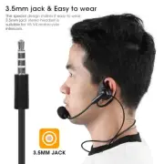 3.5mm Ear Hook Two Way Radio Earphone BT Wired Intercom Headset For V6 V4 Mo WTD