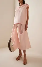 [Khaite] Loop Leather Sandals