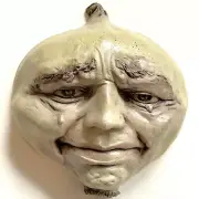 Crying Onion Handmade Sculpture, Wall Art for All Seasons, Great Home Decor