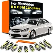 Full Car Bulb Interior LED Light Kit, For Mercedes Benz C E S Class W202 W203 W204 S203 S204 W210 W211 W212 S211 S212 W220 W221