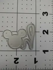 Universal Thin Metal Die Cut Tool Disney Mickey Ears Ornament tag Christmas Ho