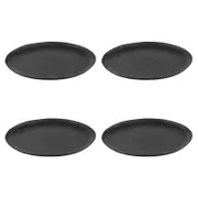 Ladelle Flinders Set of 4 Plates - Charcoal