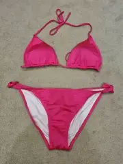 Brand New With Tags - Seafolly Paradise Pink String Bikini Set 14/L