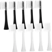 ARTSEWPLY 10pcs Soft Bristle Electric Toothbrush Replacement Heads Compatible with Various Brands Versatile Toothbrush Fittings for Enhanced Cleaning and Easy Installation