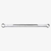 Stahlwille 220 Double Ended Ring Spanner, Extra Long 15 Deg. Offset, 17 x 19 mm