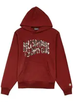 Billionaire Boys Club Duck Camo Arch Logo Hooded Cotton Sweatshirt - Red - M M