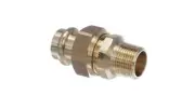 Viega 79735 3/4" x 3/4" ProPress Copper Union, Press x MPT Connection