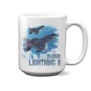 F-35B Lightning II In The Clouds 15oz Mug