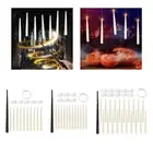 Flameless Taper Candles LED Taper Candles Lifelike Flickering Light for