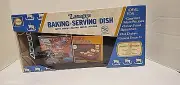 Vintage MCM Orange Enamel Nordic Ware Lasagna Baking-serving Dish
