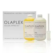 Olaplex Salon Intro Kit 1x Bond Multiplier No 1 2x Bond Perfector No 2 525ml