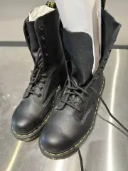 Dr. Martens Pascal 1460 Virginia Leather Boots for Women, Black