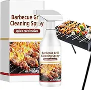 Grill Cleaner Spray,Grilling Racks Grease Cleaner Solution | Portable BBQ Grease Cleaner Spray for Outdoor Picnics, Camping, Barbecues