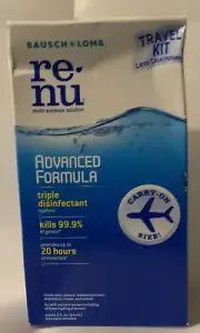 Bausch & Lomb ReNu Advanced Formula Multi Purpose Solution Travel Kit Size 2 Oz