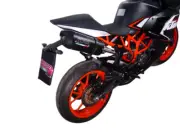 GPR Exhaust KTM RC 125 2014-2016 Homolog Slip-On Furore Nero