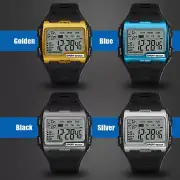 Square Screen Sports Electronic Watch Men's Luminous Mens Sports Watches