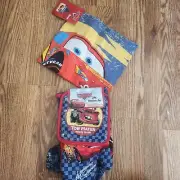 Disney Pixar Cars Jay Franco Kitchen Lot Apron,dish Towel,holder,oven Mitt New