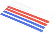 Joyzan Silicone Dough Guide, Noodles Guides Strip Biscuits Measuring Strips Pastry Rolling Pin Track Thickness Sticks Bar Bread Balance Ruler Snack Baking Stick Kitchen Tools for Cookies Pies Length