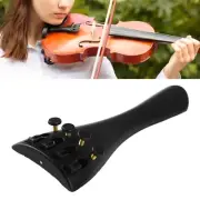 Violin Tailpiece 4 Fine Tuners Aluminium Alloy Fiddle Tailgut 1/8 3/4 4/4 Pa L2S