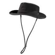 Oversize XL/XXL Bucket Sun Hat Men Women Waterproof UV Packable XX-Large Black