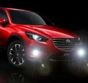 LED Halo Angel Eye Fog Lamps Driving Light Kit for 2016 2017 Mazda CX5 (for: Mazda)