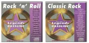 LEGENDS KARAOKE 2 CDG DISCS ROCK CLASSICS BASSLINE CDS MUSIC oldies cd+g lot