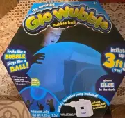 2015 Glowubble Bubble Ball Glow In The Dark Glo Wobble Inflates 3ft - New