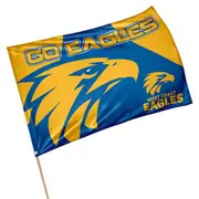 West Coast Eagles AFL GAME DAY Pole Flag Banner