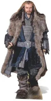 Thorin Oakenshield The Hobbit LIFESIZE CARDBOARD CUTOUT Standee Richard Armitage