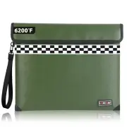 Upgraded 6200°F Fireproof Document Bag with Fireproof Zipper Fireproof Bag wi...