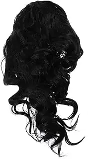 Gogogmee 1 Set Long Wavy Hair Wig with Headband Elegant Curly Hair Extension for Women for Daily Use and Special Occasions Comfortable and Stylish