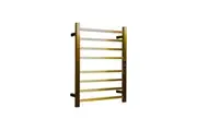 HOTWIRE Hotwire Heated Towel Rail - Square Bar (H700mmxW530mm) with Timer - Gold