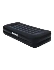 [Bestway] Inflatable Single Size Built-in Pump Camping Air Mattress Bed in Black