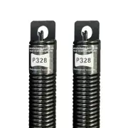 (P328) 28 in. Plug-End Extension Spring (0.244 in. No. 3 Wire) ( PAIR )