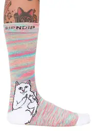 [RIPNDIP] Lord Nermal Neon Socks