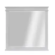NNEDSZ Lily Dresser Mirror Vanity Dressing Table Solid Pine Wood Frame - White