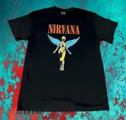 New Nirvana In Utero Angel Classic Rustic Grunge Men's Vintage T-Shirt