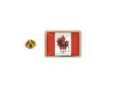 pins pin's badge metal lapel hat button canada flag caribou