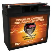 VMAX600 500lb Winch & hobby DC Motor 12V AGM HI Power 20AH 40min RC Battery