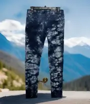 New With Tag Element Denim, Western Tye Dye Blue Boho Size 26