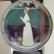 Norman Rockwell Edwin Knowles Collection, A Mothers Welcome, 1986 COA