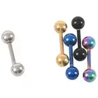 TITANIUM TRAGUS Helix Ear Rings Stud Barbell Piercing Jewelry2474