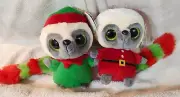 YooHoo & Friends Santa & Elf 5” NWT Soft Plush Aurora Toys