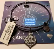 Alex and Ani Let It Snow Ornament Bangle Metallic Blue