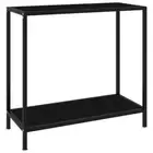 Modern Tempered Glass Console Table Hallway Entry Dressing Shelf Display Desk