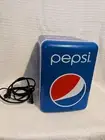 PEPSI 6 CAN MINI FRIDGE BEVERAGE CENTER - Blue Retro Style